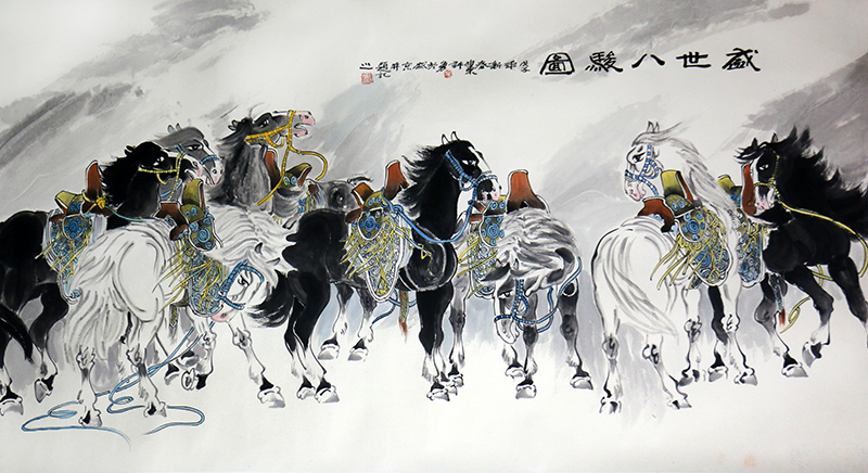 形神兼備 神采飛揚——《西部成功書畫家》刊載許勇先生國畫作品欣賞