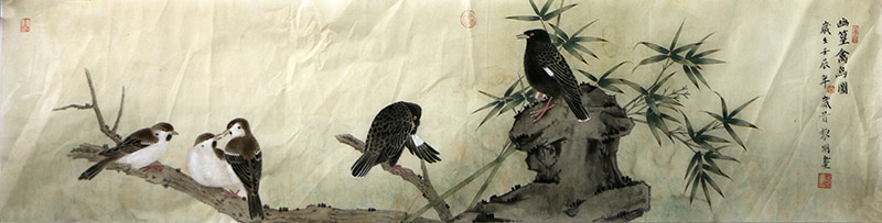 情蘊景中 境生象外——當代工筆花鳥畫家詹黎明先生作品（《西部成功書畫家》刊載）賞讀