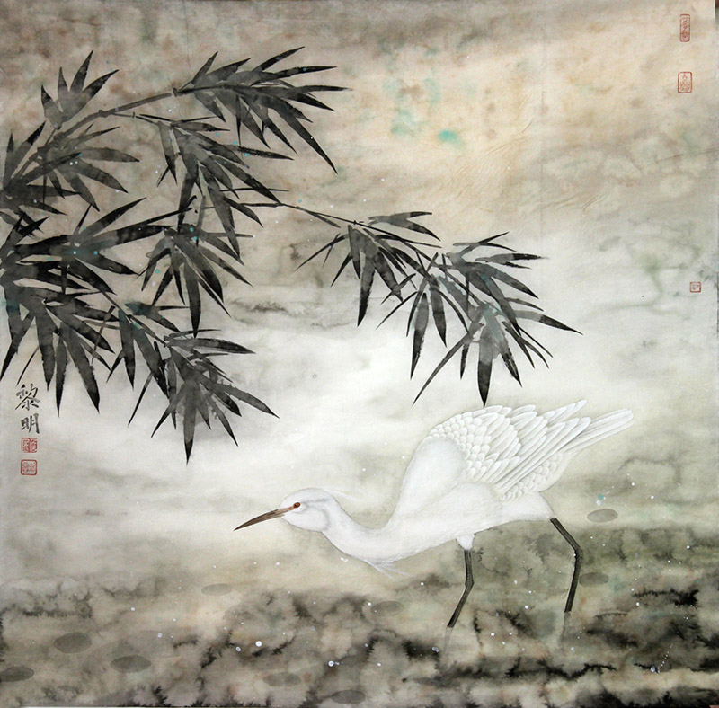 情蘊景中 境生象外——當代工筆花鳥畫家詹黎明先生作品（《西部成功書畫家》刊載）賞讀