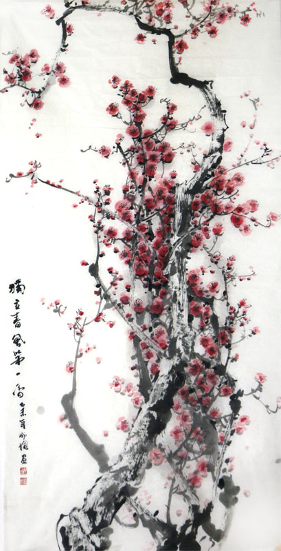 紅梅花兒開  冰心迎春來——《西部成功書畫家》刊載遼寧美協(xié)顧問吳成槐先生紅梅讀后感
