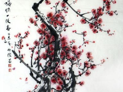 紅梅花兒開  冰心迎春來——《西部成功書畫家》刊載遼寧美協(xié)顧問吳成槐先生紅梅讀后感
