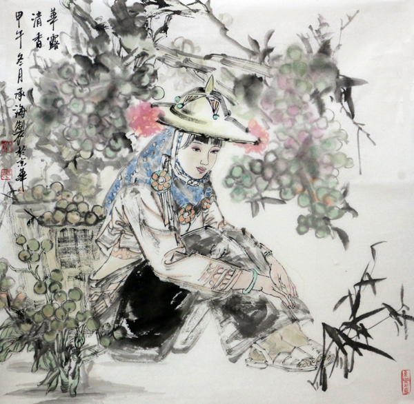 線律形生 寫心傳神——山西中國畫學會副會長翟承海先生作品（《西部成功書畫家》刊載）簡析