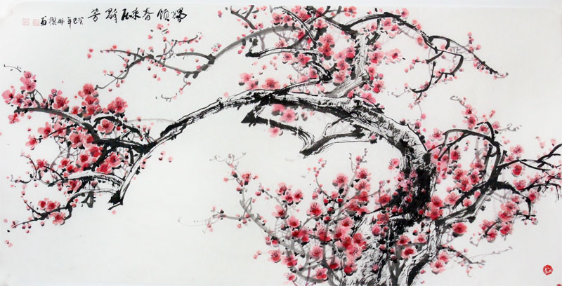 紅梅花兒開  冰心迎春來——《西部成功書畫家》刊載遼寧美協(xié)顧問吳成槐先生紅梅讀后感