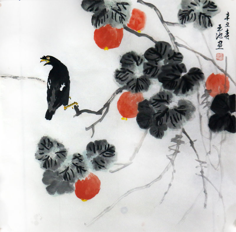 墨彩明麗  秀潤雅致——王玉池先生花鳥作品入展“成功美術館2024迎新春當代書畫名家邀請展”