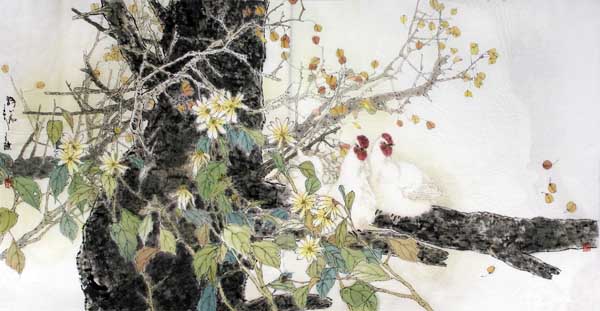 鳥鳴春漸老 山花開正熾——黑龍江美協理事王云先生作品亮相“成功美術館2024迎新春當代書畫名家邀請展”