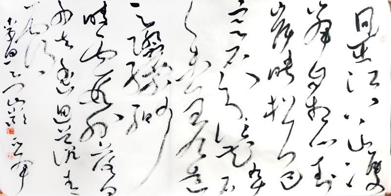 縱逸跌宕 舒張狂放——嚴亞軍先生書法作品在“成功美術(shù)館2024迎新春當代書畫名家邀請展”展出