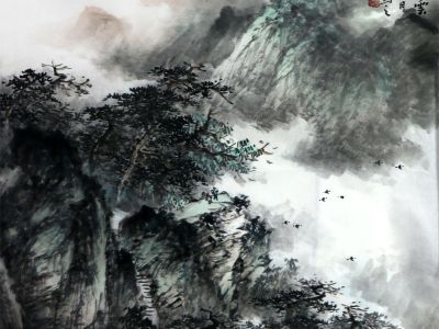 筆墨蘊生機 煙嵐蒼幽境——王國強先生山水畫入展“成功美術館2024迎新春當代書畫名家邀請展”