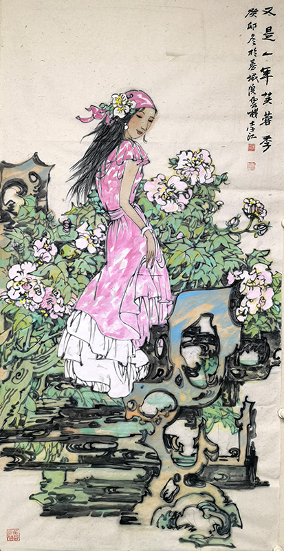 意筆寫清玩 雅趣寄畫圖——四川當代著名女畫家李江作品在“成功美術(shù)館2024迎新春當代書畫名家邀請展”展出