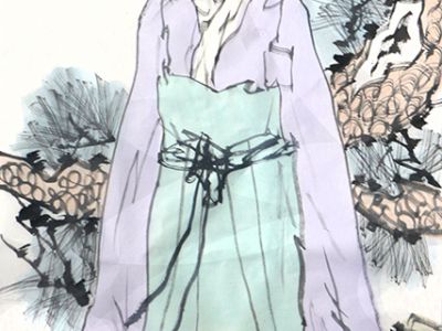 以線賦形 律動神生——當代人物畫家何雨春先生作品在“成功美術館·迎新春當代書畫名家邀請展”展出