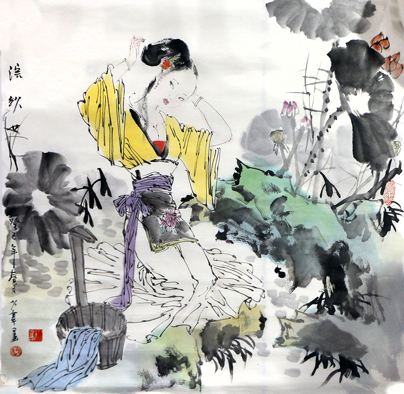 意筆寫古今 生動又傳神——山東當代人物畫家陳少亭先生作品（《西部成功書畫家》刊載）賞讀