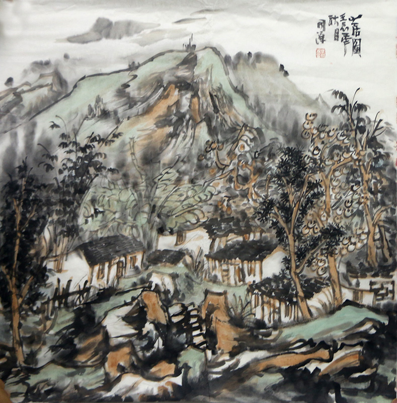 線律山川舞 錯布逸境生——湖北國畫院原副院長涂同源先生畫作（《西部成功書畫家》刊載）賞讀