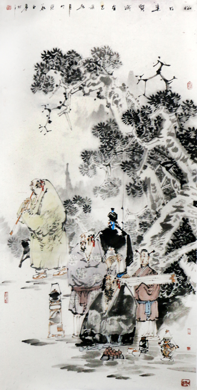 筆簡意豐 淡雅恬靜——《西部成功書畫家》刊載北京人物畫家王巨亭先生作品賞析