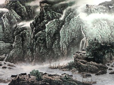 巨嶂山水雄 咫尺天地寬——淺談著名山水畫家程振國先生作品（甲辰賀新春展）的自然取象及蘊(yùn)含的體物得神之境