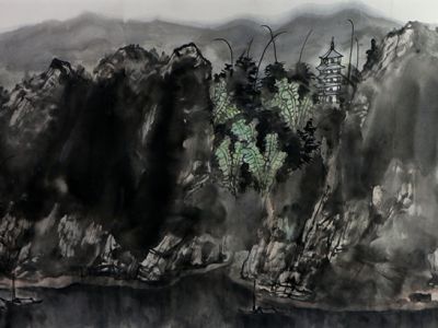 神韻清遠  氣象宏闊——著名畫家王界山先生（甲辰賀新春線上展）國畫作品賞析