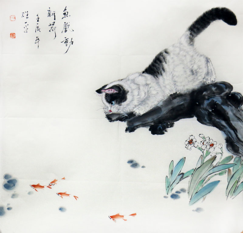 平安喜樂 神態有趣——觀《西部成功書畫家》刊載田維平先生筆下生動活潑的貓