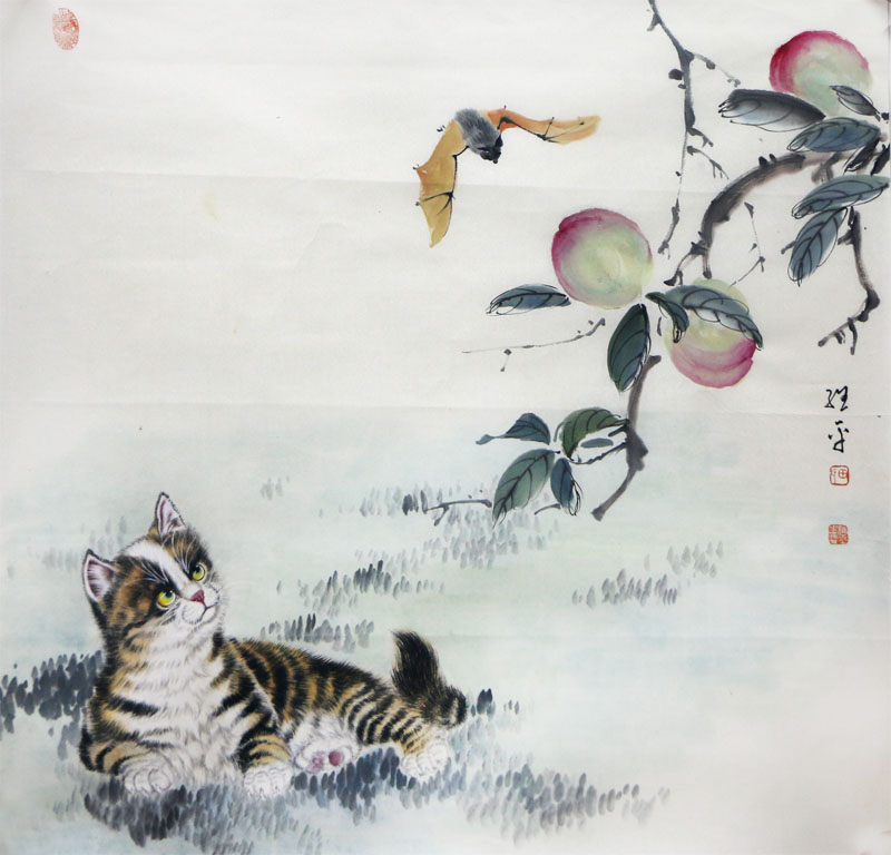 平安喜樂 神態有趣——觀《西部成功書畫家》刊載田維平先生筆下生動活潑的貓