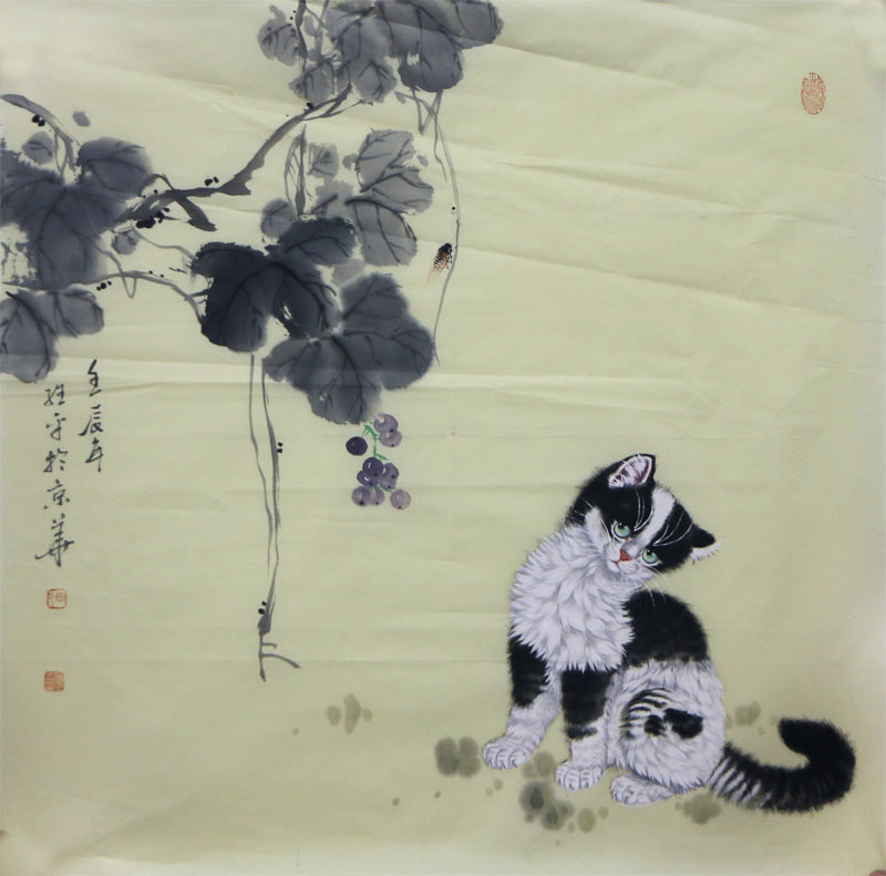 平安喜樂 神態有趣——觀《西部成功書畫家》刊載田維平先生筆下生動活潑的貓