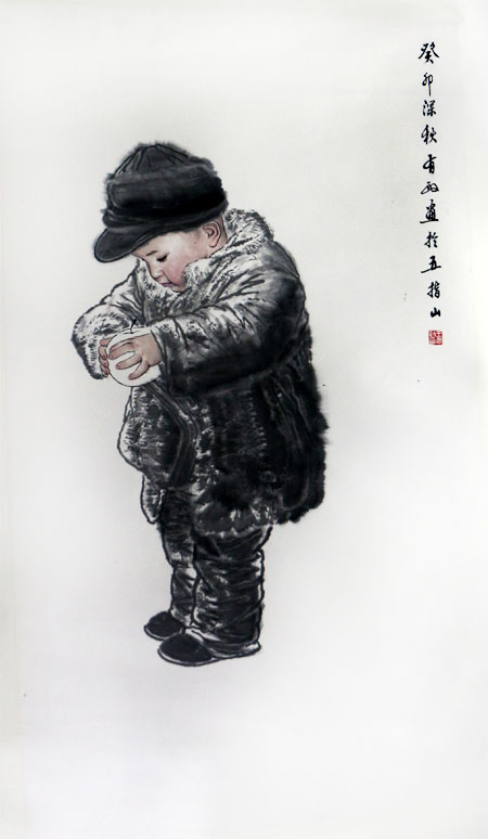 纖毫畢現(xiàn)  大音希聲——當(dāng)代著名人物畫家王有政先生畫作（館藏名家作品甲辰賀新春展）讀后
