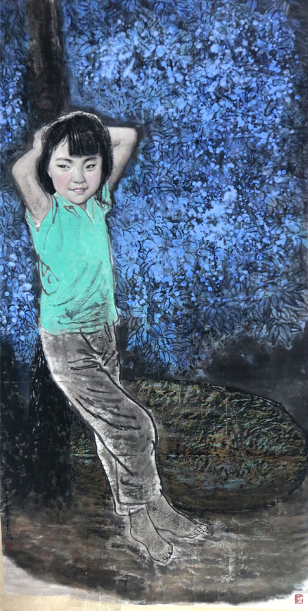纖毫畢現(xiàn)  大音希聲——當(dāng)代著名人物畫家王有政先生畫作（館藏名家作品甲辰賀新春展）讀后