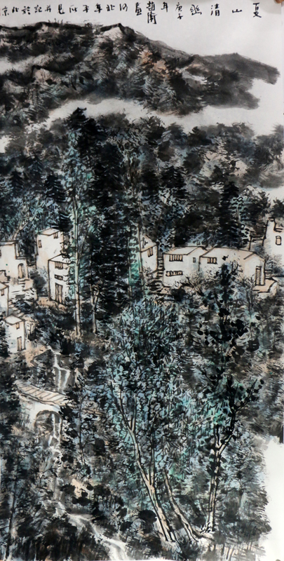 山水蒼雄 氣象博大——著名畫家趙衛先生（甲辰賀新春線上展）山水畫賞析