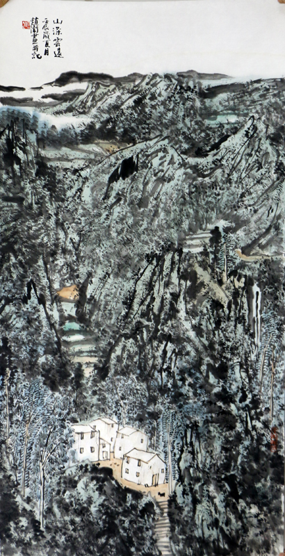 山水蒼雄 氣象博大——著名畫家趙衛先生（甲辰賀新春線上展）山水畫賞析
