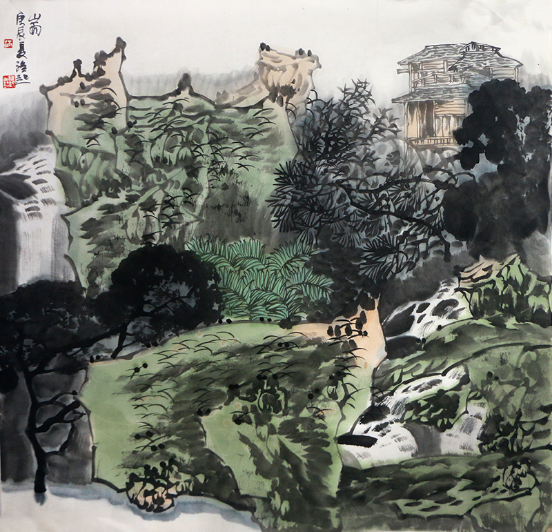 悠然會心 俱成天趣——著名山水畫家滿維起先生（甲辰賀新春線上展）畫作賞析