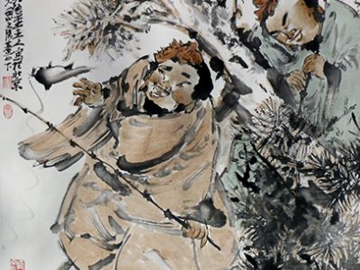 神與趣會 意到情適——著名人物畫家張立奎先生（甲辰賀新春線上展）畫作賞析