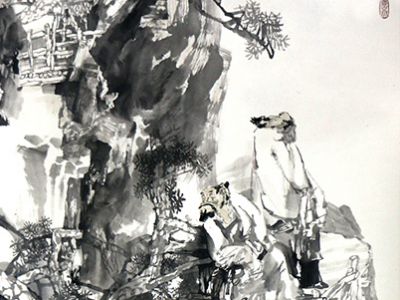 寫意精神 清曠氣質——中美協理事鄒立穎先生古典人物（甲辰賀新春線上展）賞析