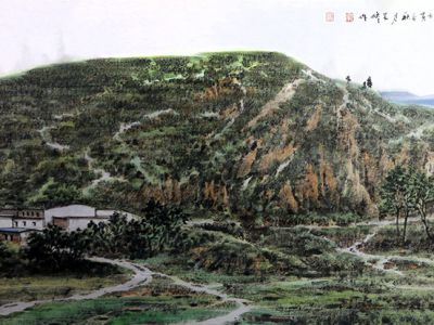 得塬野萬象 寫黃土精神——當代著名畫家李呈修先生作品（成功美術館甲辰賀新春展）賞讀