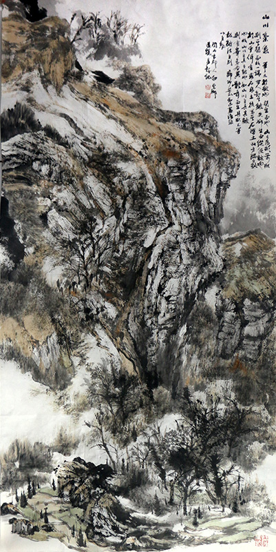 實寫中得意 靜照間騰踔——當代著名山水畫家白云鄉(xiāng)先生繪畫（甲辰賀新春線上展）的體道審美精神散論