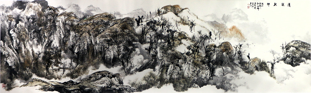 實寫中得意 靜照間騰踔——當代著名山水畫家白云鄉(xiāng)先生繪畫（甲辰賀新春線上展）的體道審美精神散論