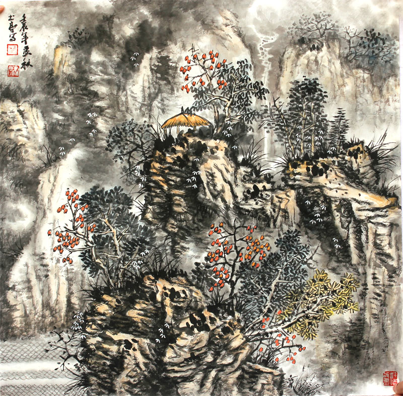 山川藏古韻 畫面起風云——《西部成功書畫家》刊載趙書亭山水畫賞析
