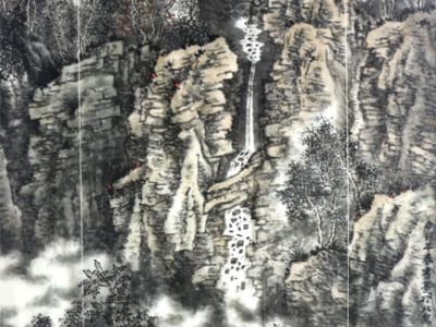 山川藏古韻 畫面起風云——《西部成功書畫家》刊載趙書亭山水畫賞析