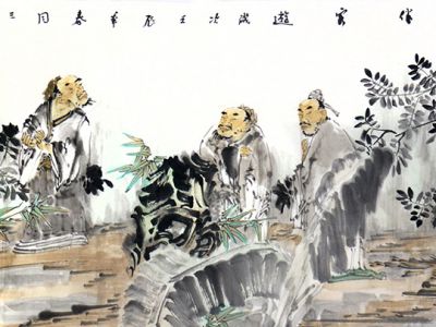 林泉之寄 悠游抒懷——《西部成功書畫家》刊載棗莊美協副主席張犇先生作品賞析