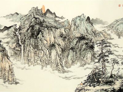 筆致豐饒 境通天地——當代青年山水畫家侯敬剛作品（《西部成功書畫家》刊載）淺析