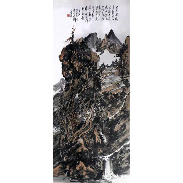 《王維·過香積寺詩意圖》