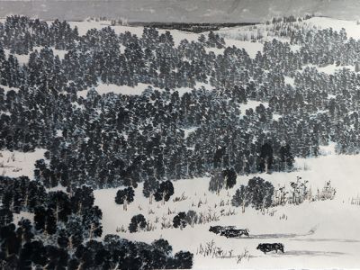體自然之真 得山水之神——當代著名山水畫家李明久先生畫作（《西部成功書畫家》刊載）簡析