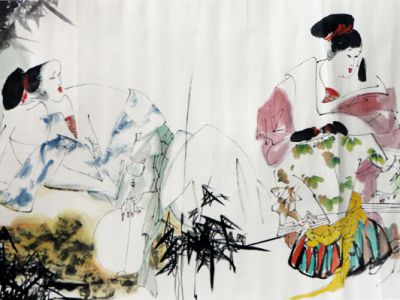 形妙神暢  氤氳從容——讀王西京先生《唐人詩意》（《西部成功書畫家》刊載）