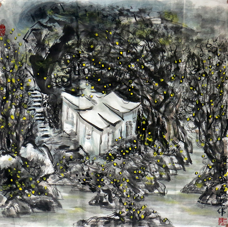 山水融情 筆墨清潤——《西部成功書畫》刊載劉奇偉先生山水畫欣賞