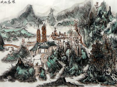 山情水境 意趣灑脫——《西部成功書畫家》刊載李玉民先生山水畫賞析