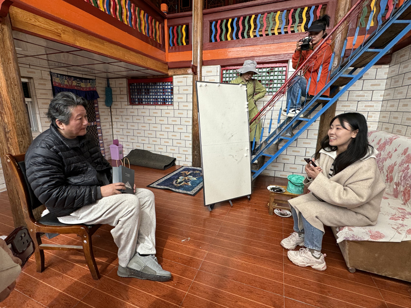 在甘南的春天里尋找筆墨真諦——中國國家畫院張江舟師生現場寫生
