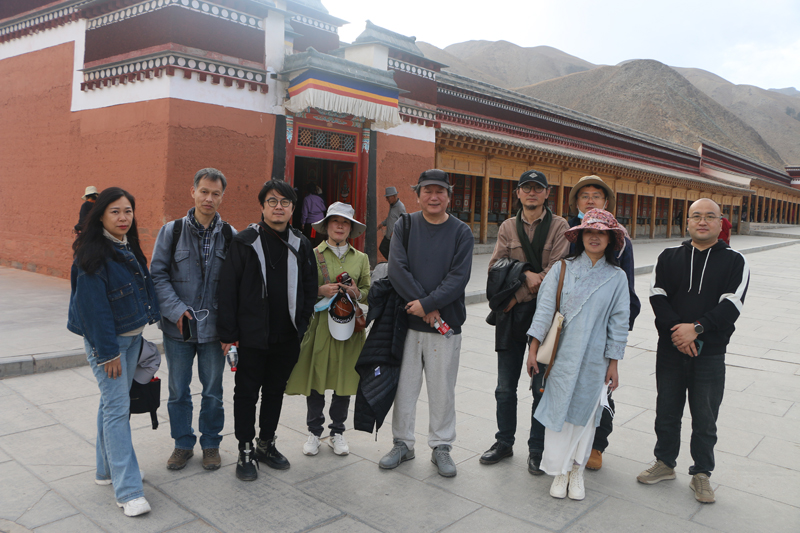 張江舟師生采風團·甘南行引發熱烈關注