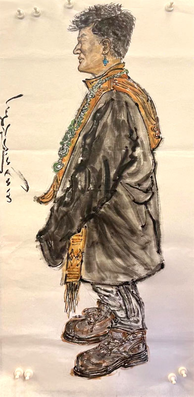 用心體驗 用意寫生——中國國家畫院張江舟師生甘南采風活動散記四