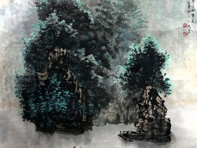 筆暢墨酣 山蔥水靜——貴州美協原主席楊長槐先生作品（《西部成功書畫家》刊載）賞讀