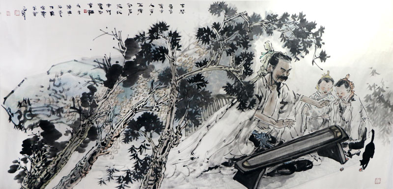 畫情詩意丹青美——王家訓先生畫作（《西部成功書畫家》刊載）賞讀
