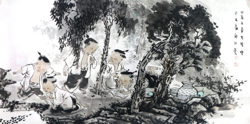 畫情詩意丹青美——王家訓先生畫作（《西部成功書畫家》刊載）賞讀