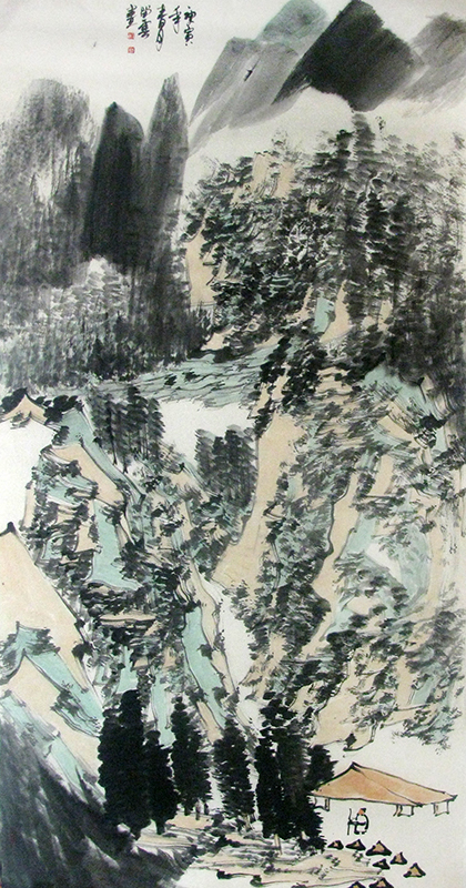 以自然之美 寫山水清音——《西部成功書畫家》刊載劉云先生山水畫賞析