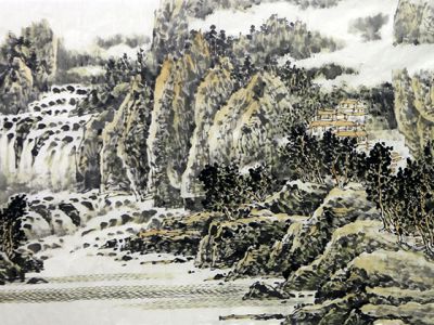 借自然之形 寄心靈之意——《西部成功書畫家》刊載王士生先生山水畫淺析