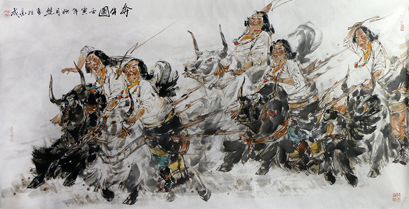 筆歌勞動 墨詠時代——成功美術館館藏名家作品2024“五一勞動節”線上展