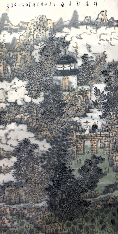 擬古出新 生面別開——對張捷先生山水繪畫（成功美術館“五一勞動節”線上展）中時代意味和田園精神內涵的解讀
